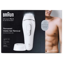 Outlet Depilator Braun Silk-expert Pro 5 PL5145 IPL biało-srebrny