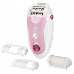 Outlet Depilator Calor Silence Soft EP5620CO 48W + 3 nasadki biały-różowy