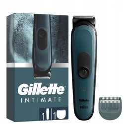 Outlet GILLETTE INTIMATE I3 MASZYNKA DO STRZYŻENIA DO CIAŁA IA97 ZIELONY