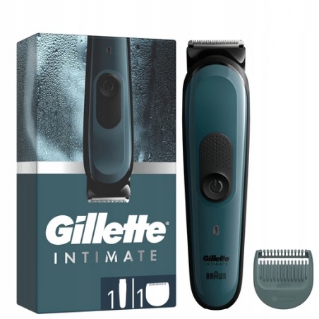 Outlet GILLETTE INTIMATE I3 MASZYNKA DO STRZYŻENIA DO CIAŁA IA97 ZIELONY