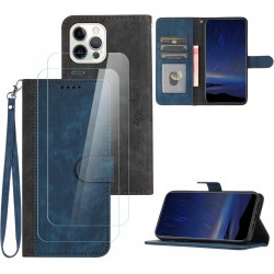 Hoyoikun wysokiej jakości skóra PU Etui z klapka do Iphone 12 PRO MAX