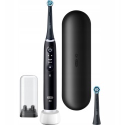 Oral-B iO 6N szczoteczka elektryczna czarna 5 trybów AI czujnik nacisku