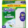 Swiffer DRY suche wkłady do mopa, zapas, CLEAN & FRESH zapachowe 36 szt