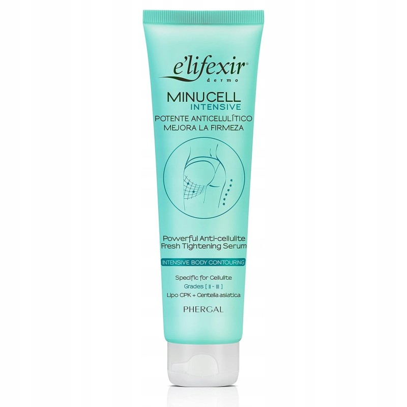 Elifexir Minucell Serum Antycellulitowe 150ml - Drenujące i Ujędrniające