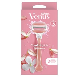 Maszynka Gillette Venus Comfortglide Spa Breeze do golenia + 2 ostrza