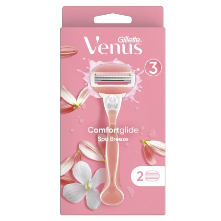 Maszynka Gillette Venus Comfortglide Spa Breeze do golenia + 2 ostrza