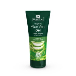 Aloe Pura Żel Aloesowy Bio 200ml Naturalny Kojący i Chłodzący