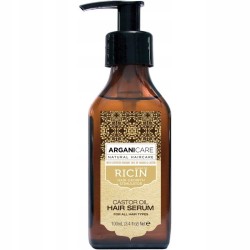 Arganicare Naturalne serum z olejem rycynowym stymulujące porost włosów 100