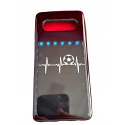 Outlet Etui na Galaxy S10+ motyw piłkarski powłoka poliwęglanowa TPU