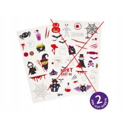 Outlet LEGAMI Tatuaże Halloween dla dzieci 25 szt. świecące, wodoodporne 3+