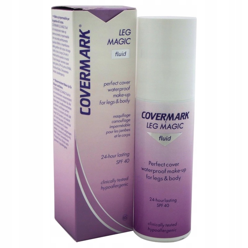 Covermark Leg Magic Fluid Podkład Do Ciała Nóg SPF 40 Odcień 65 75ml