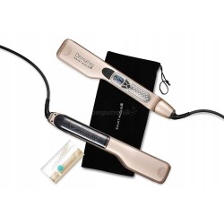 Outlet Prostownica parowa Saint Algue Demeliss Titanium tytanowa 230°C LCD