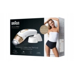 Outlet Depilator Braun PL5262 Silk expert Pro 5 PULSED LIGHT biały/złoty