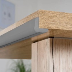Taśma zabezpieczająca Reer do krawędzi narożników szara 2x1 m