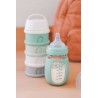 BEABA pojemniki na mleko w proszku 4 komory Cotton White Sage Green 440 ml