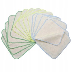 Outlet Avo + cado ściereczki dla niemowląt 14 szt 21x21 cm bawełna eko