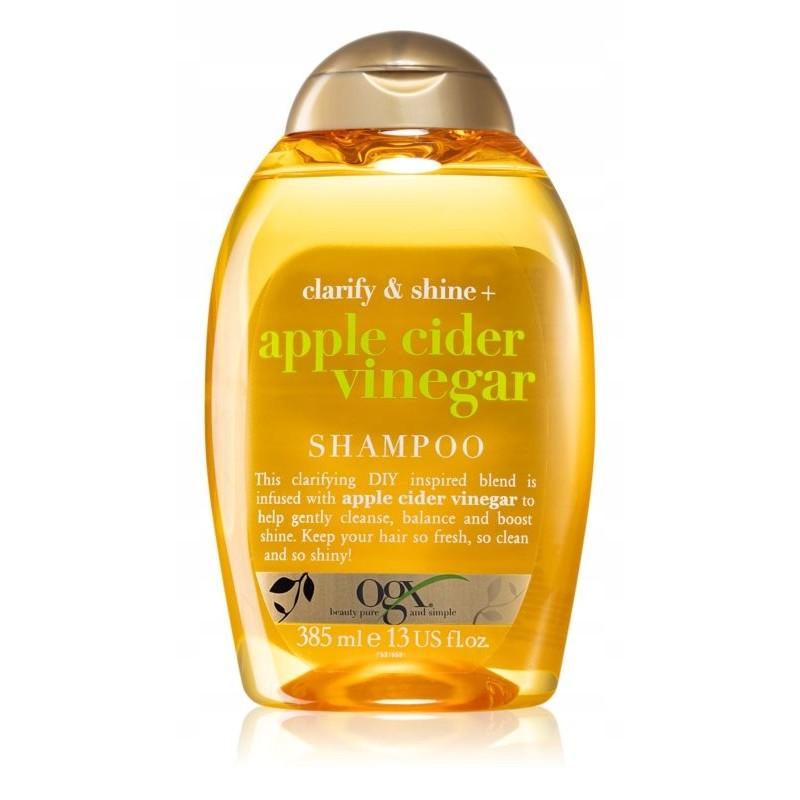 OGX Apple Cider Vinegar szampon do nabłyszczania i zmiękczania włosów 385ml