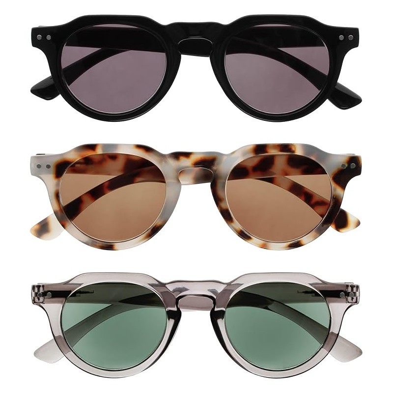 OPULIZE RIO okulary przeciwsłoneczne do czytania +1,50 UV400 unisex 3 szt.