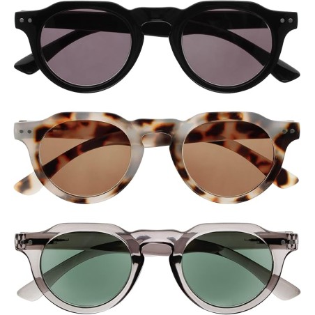 OPULIZE RIO okulary przeciwsłoneczne do czytania +1,50 UV400 unisex 3 szt.