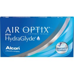 Soczewki kontaktowe Air Optix Plus HydraGlyde, 3 szt. Moc -4.00