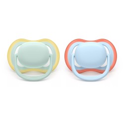 AVENT Philips AVENT Pacifier Smoczek Ultra Air 0-6M Oddychający + ETUI 2SZT