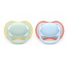 AVENT Philips AVENT Pacifier Smoczek Ultra Air 0-6M Oddychający + ETUI 2SZT
