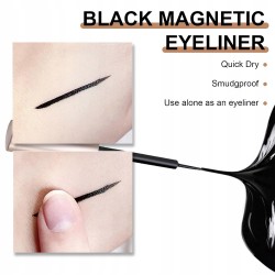 Rzęsy magnetyczne 3 pary z eyelinerem, wielorazowe 7-12 mm