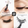 Rzęsy magnetyczne 3 pary z eyelinerem, wielorazowe 7-12 mm