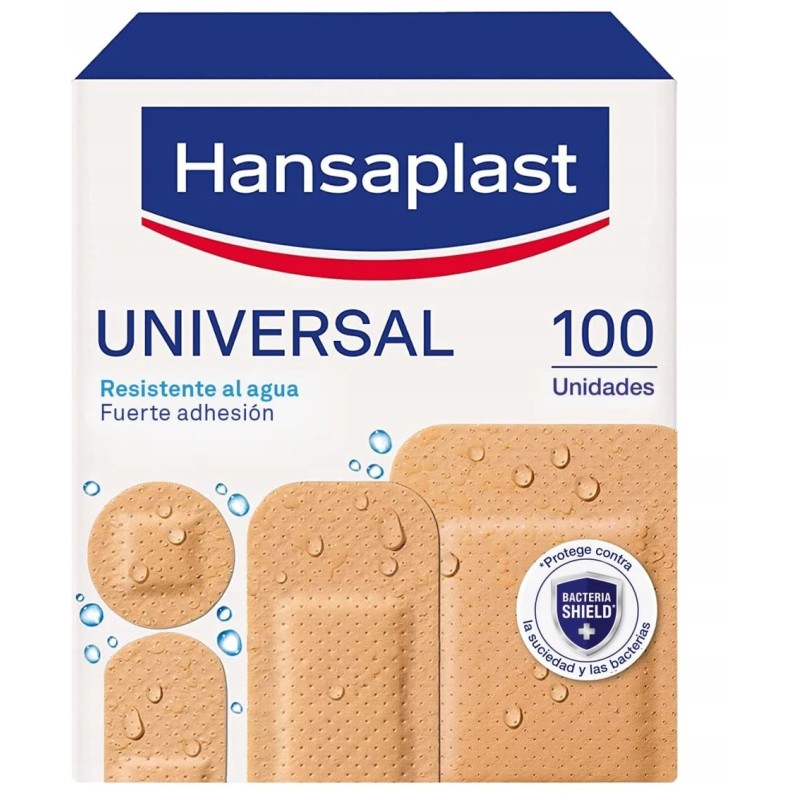 HANSAPLAST WODOODPORNE PLASTRY OPATRUNKOWE 100 SZT