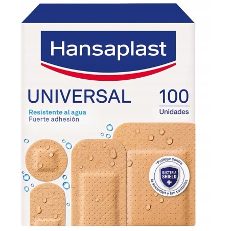 HANSAPLAST WODOODPORNE PLASTRY OPATRUNKOWE 100 SZT