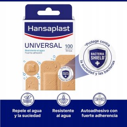 HANSAPLAST WODOODPORNE PLASTRY OPATRUNKOWE 100 SZT