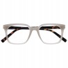 Opulize KOI Okulary do czytania +1.00 Szare, lekkie, unisex