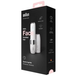 Outlet Braun Face Mini FS1000 golarka do twarzy na baterie dla kobiet biała