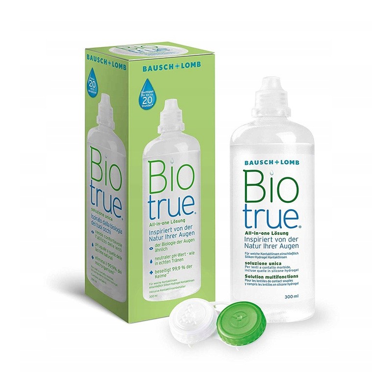 Płyn do soczewek kontaktowych Bausch&Lomb Biotrue 300 ml