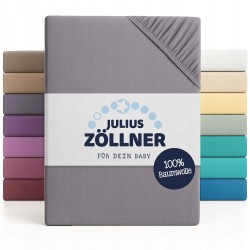Outlet Julius Zöllner prześcieradło Jersey dla dzieci 60x120/70x140cm