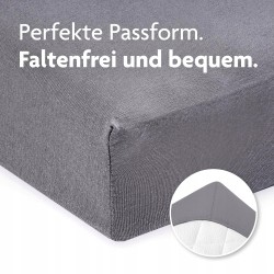 Outlet Julius Zöllner prześcieradło Jersey dla dzieci 60x120/70x140cm