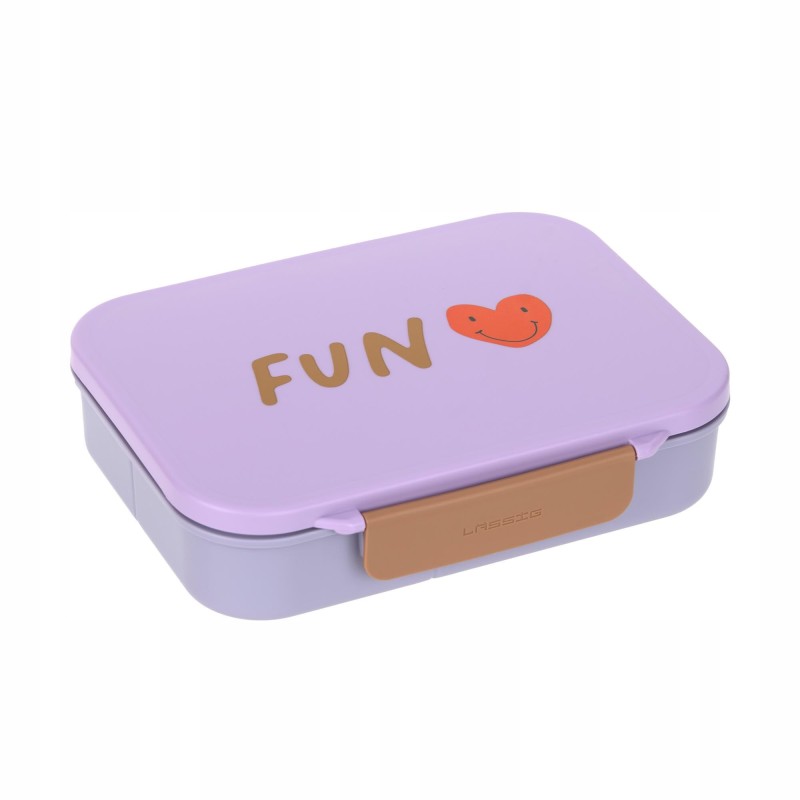 Outlet Pudełko śniadaniowe Lassig Bento z przegródkami Little Gang Heart