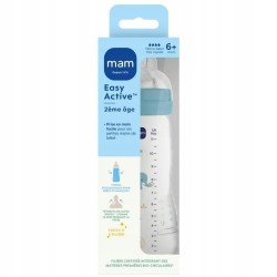 MAM Easy Active butelka 330 ml 6 m+ smoczek 4 bardzo szybki przepływ SŁOŃ