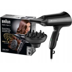 Outlet Suszarka do włosów Braun HD 785 SensoDryer jonizacja 2000W czarny