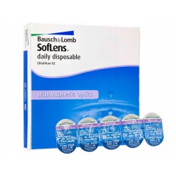 Soczewki jednodniowe SofLens Daily Disposable Bausch + Lomb 90 sztuk -2.50