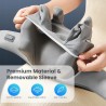 Outlet Masażer COMFIER Bezprzewodowy czarny Shiatsu ciepło ugniatanie karku