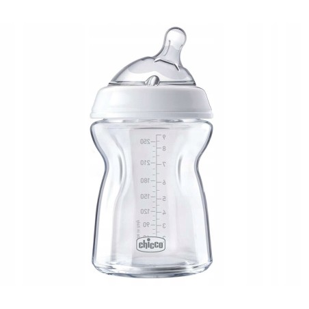 Outlet Butelka szklana do karmienia Chicco NaturalFeeling 0m+ 250ml wolny