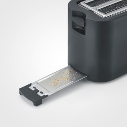 Outlet Toster automatyczny Severin AT 2591 z długą szczeliną 4 kromki 1400