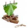 Outlet HABA łódź korkowa dla dzieci budowa ekologiczne materiały 9x4cm