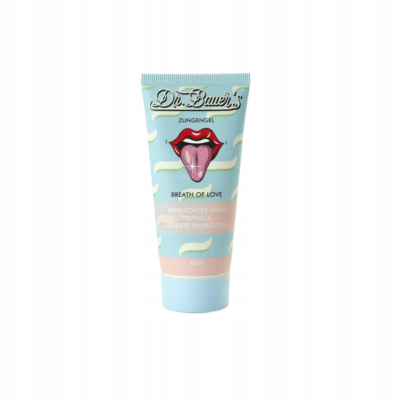 Dr. Bauer Żel do Czyszczenia Języka Świeży Oddech Wegański 50ml