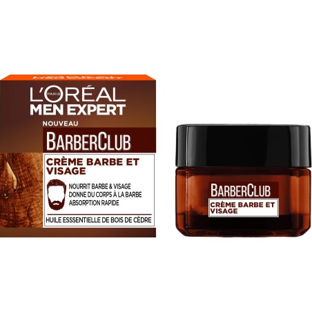 L'Oréal Men Expert BarberClub krem odżywczy do brody i twarzy 50 ml