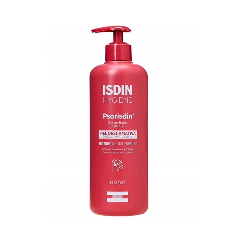 Żel pod prysznic Isdin Hygiene Psorisdin do skóry łuszczycowej 500 ml