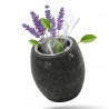 Outlet IXIGER Granitowa miska do olejków zapachowych 5x5 cm z kubkiem inox