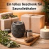 Outlet IXIGER Granitowa miska do olejków zapachowych 5x5 cm z kubkiem inox