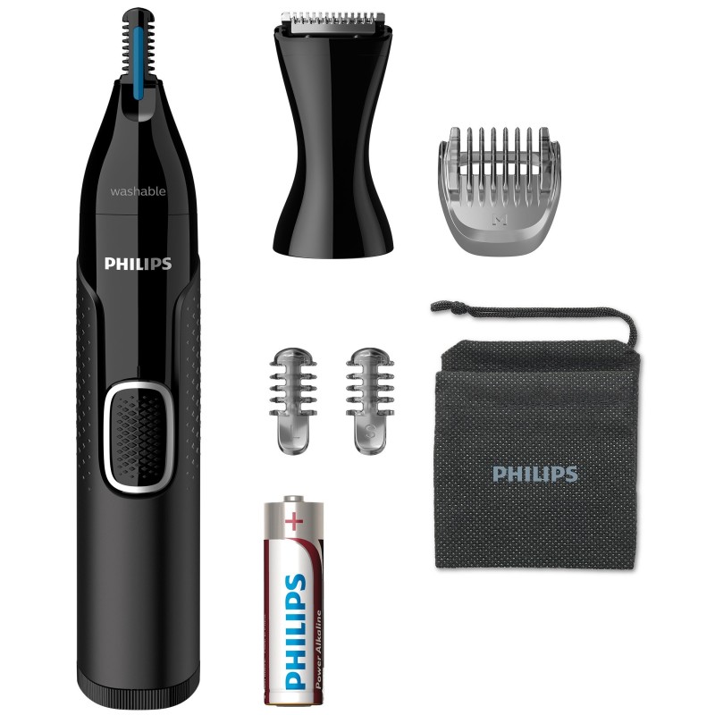 Outlet Trymer Philips NT5650/16 precyzyjny do nosa uszu Seria 5000 Czarny